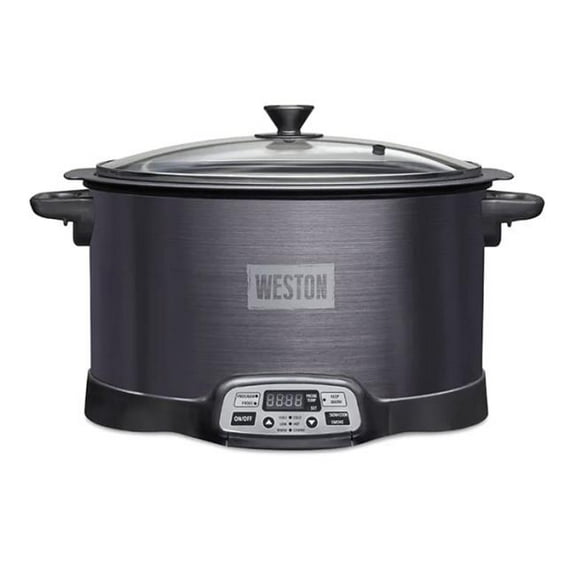 Weston Pragotrade USA 03-2601-W 10 qt. Slow Cooker - Digital with Smoker