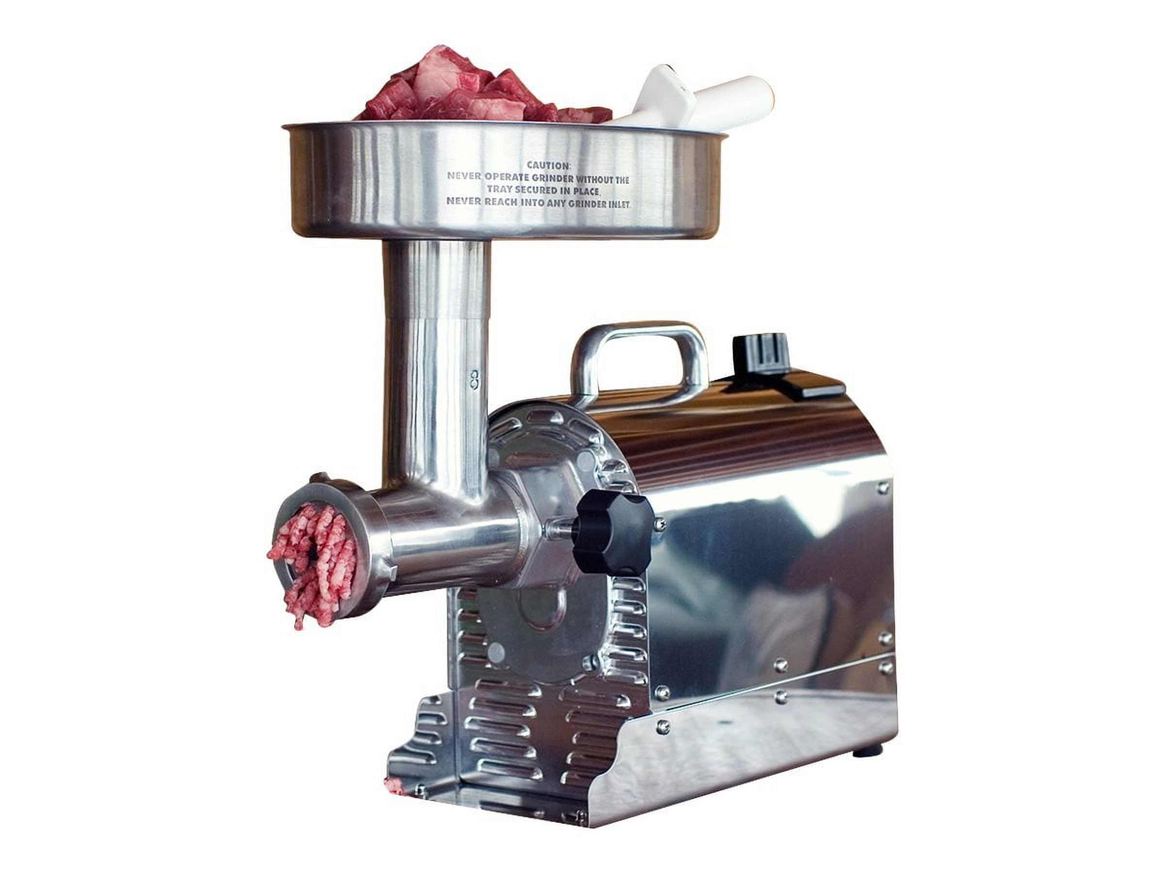 Weston 1-Speed Stainless Steel Commercial/Residential Meat Grinder in the Meat  Grinders department at