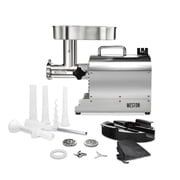 Weston Pro Series Electric Meat Grinder, Commercial Grade, 560 Watts, .75 HP, 6lbs. Per Minute, Stainless Steel