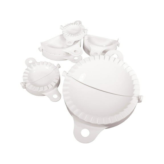 Weston Products 5-Piece Ravioli Maker Set, White