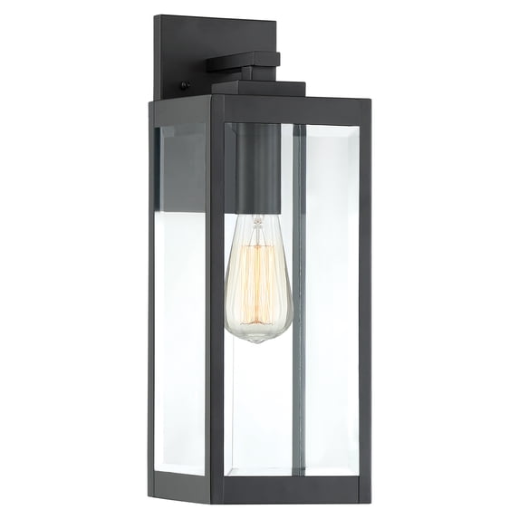 Westover 1-Light Earth Black Outdoor Wall Lantern