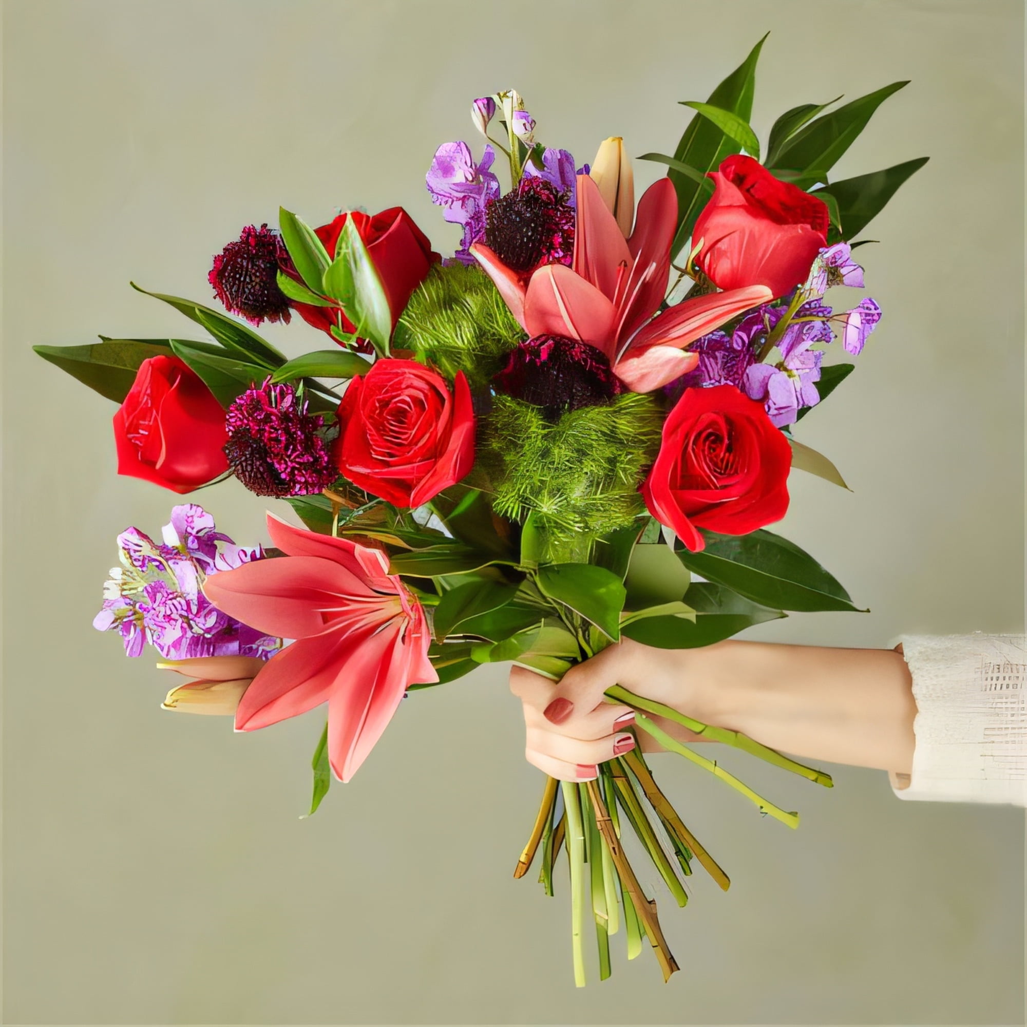 Westpark Flowers Floral Concepts Purple Potion Bouquet