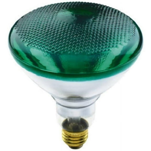 Globe Electric 70893 100W BR38 Westpointe Flood Beam Accent Reflector Light Bulb- Green