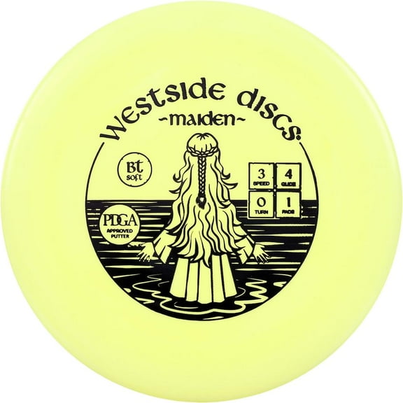 Westside BT Soft Maiden Putter Golf Disc Colors may vary