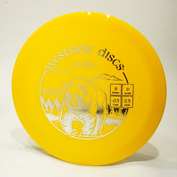Westside Discs Tournament Bear (Yellow,173-174 grams)