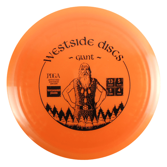 Westside Discs Tournament Giant 173-176g Distance Driver Golf Disc [Colors may vary] - 173-176g