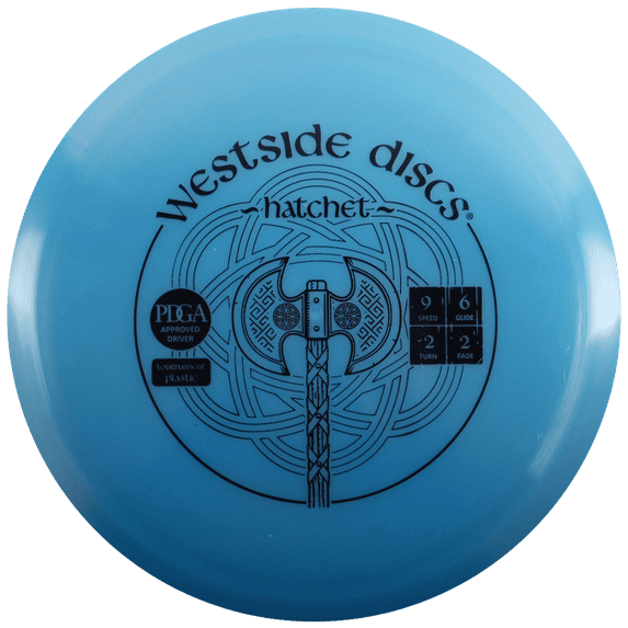 Westside Discs Tournament Hatchet 165-169g Fairway Driver Golf Disc [Colors may vary] - 165-169g