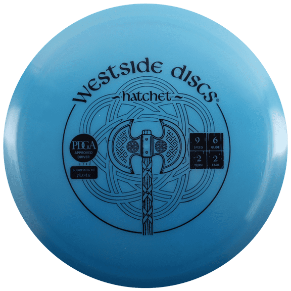 Westside Discs Tournament Hatchet 173-176g Fairway Driver Golf Disc [Colors may vary] - 173-176g