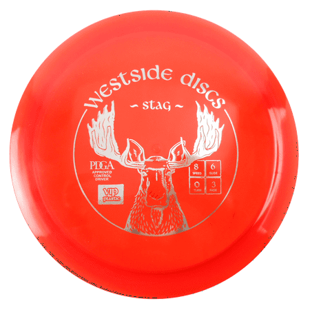 Westside Discs VIP Stag 170-172g Fairway Driver Golf Disc [Colors may vary] - 170-172g