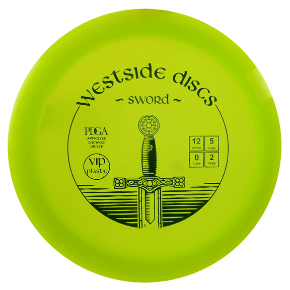 Westside Discs VIP Sword 170-172g Distance Driver Golf Disc [Colors may vary] - 170-172g