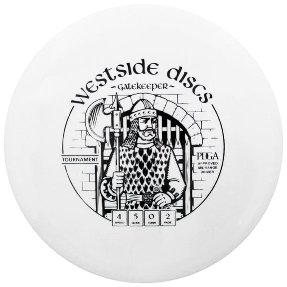 Westside Tournament Gatekeeper Midrange Golf Disc | Colors Will Vary