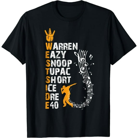 Westside hip hop rap music legends T-Shirt