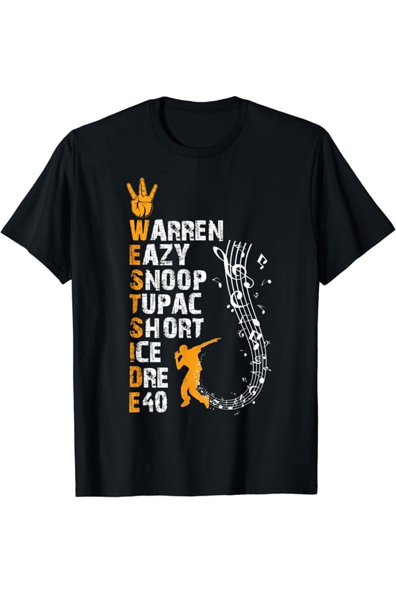 Westside hip hop rap music legends T-Shirt