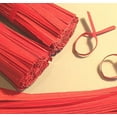 thumbnail image 1 of Weststone - 100pcs 11" x 5/32" (4mm)Paper Red Twist Ties, 1 of 1