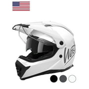 Westt Dirt Bike Helmets for Adults - Motorcycle Helmets with Dual Visor - Motocross Helmets ATV Helmet Full Face Helmets DOT Approved