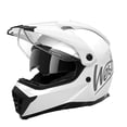 thumbnail image 1 of Westt S White ABS Full Face Helmets, DOT Approved Helmet, 1 of 8