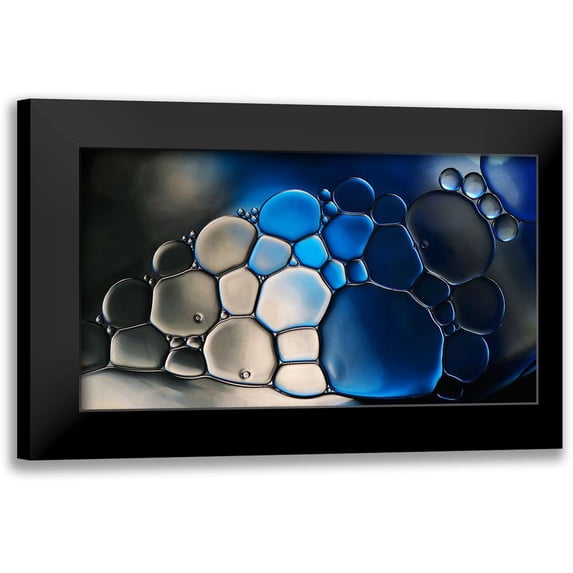 Westum, Heidi 14x10 Black Modern Framed Museum Art Print Titled - In The Blue Darkness