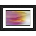 thumbnail image 1 of Westum, Heidi 32x21 Black Ornate Wood Framed with Double Matting Museum Art Print Titled - Watercolor Seascape, 1 of 4