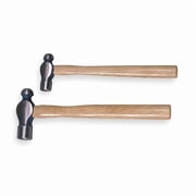 Westward 2-piece Ball Peen Hammer Set, 12-24 oz., Hickory Handle 4YR62