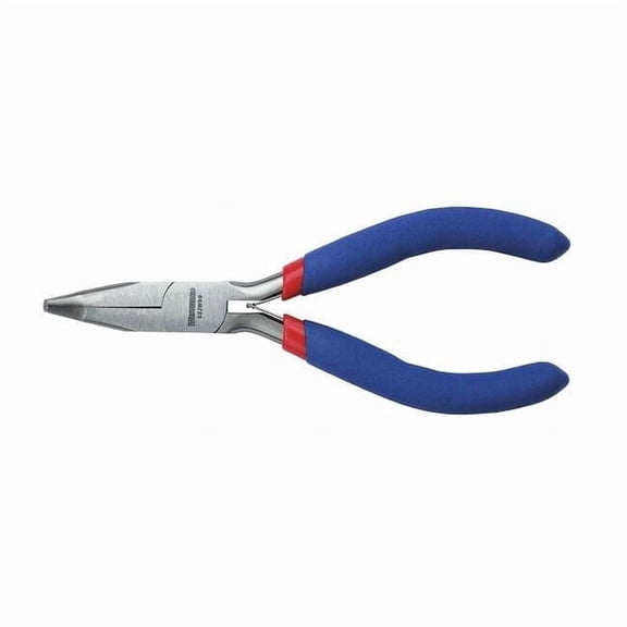 Westward 4 1/2 in Bent Needle Nose Plier Dipped Handle 53JW99