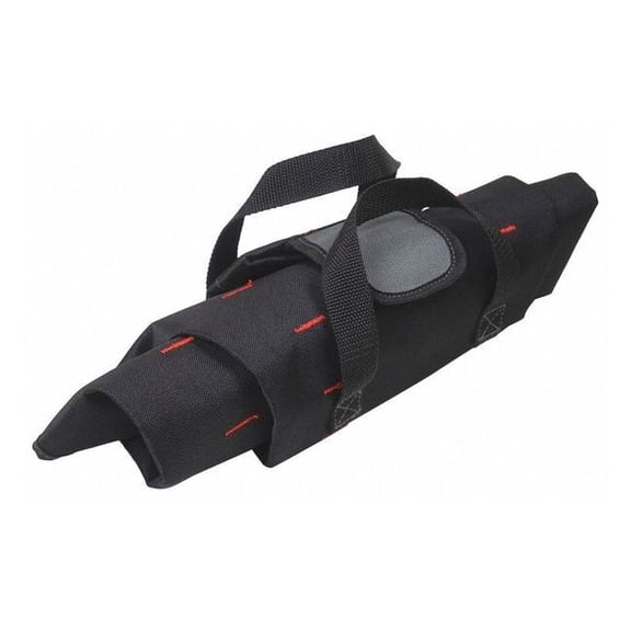 Westward Tool Pouch, Wrench Roll, Black, Polyester, 15 Pockets 32PJ46