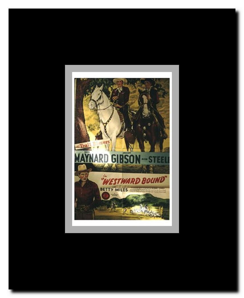 Westward Bound Framed Movie Poster