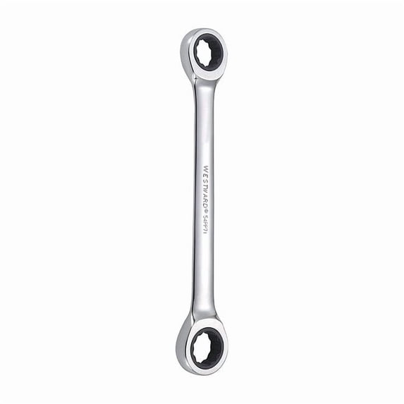 Westward Ratcheting Box End Wrench,8-1/4" L 54PP71