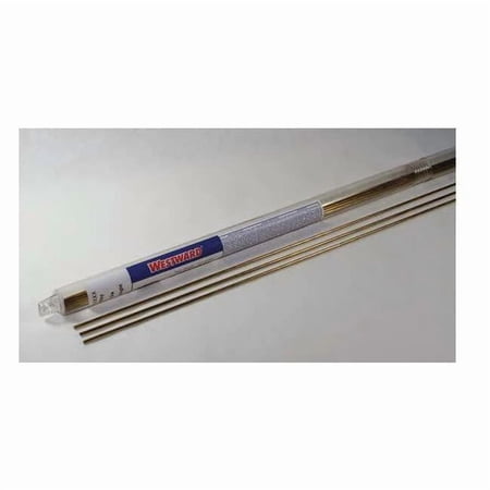Westward Brazing Alloy,RBCuZn-C X,3/32 In,1 lb. 41R227