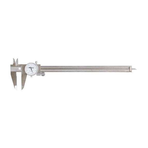 Westward Caliper,Dial,0-12 In 4KU73