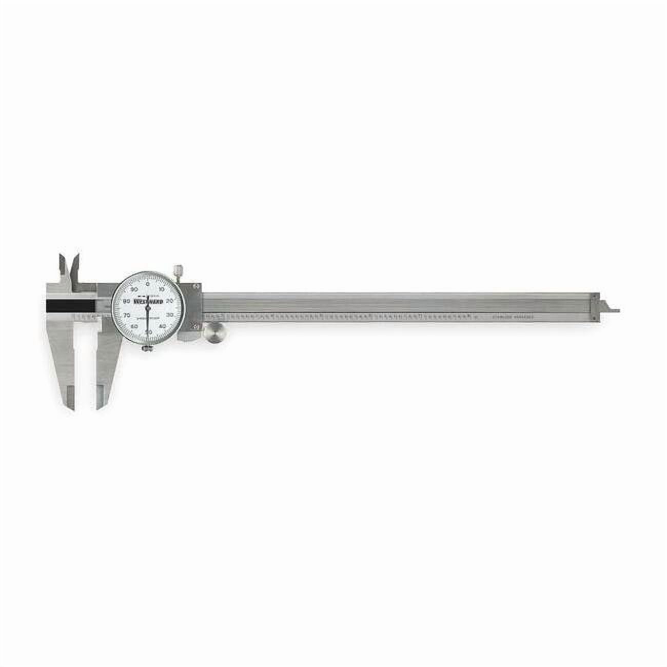 Westward Caliper,Dial,0-8 In 4KU75
