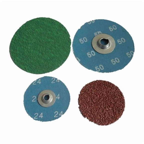Westward Cloth Disc,3In,60 Grit,TS,PK25 11A023