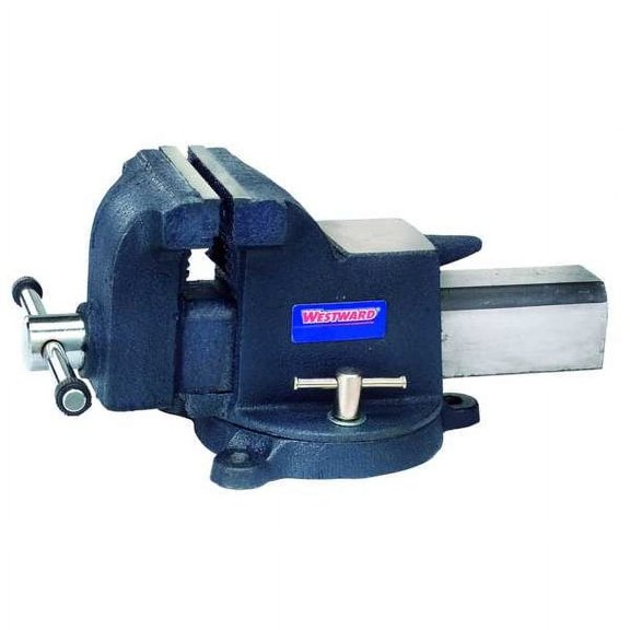 Westward 6" Heavy Duty Combination Vise with Swivel Base 10D695