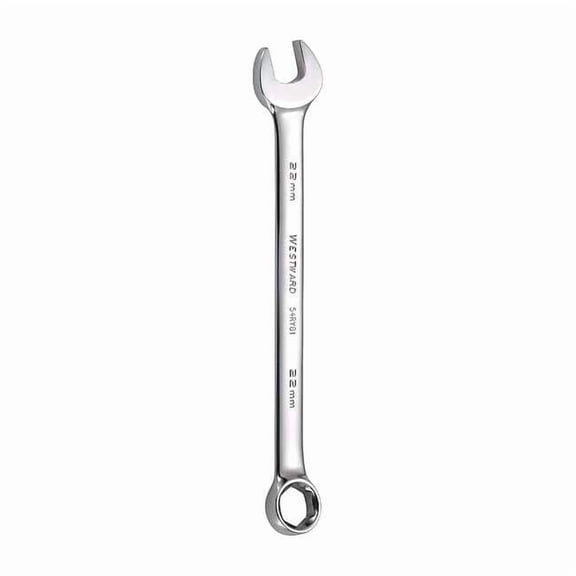 Westward Combination Wrench,Metric,22 mm 54RY81