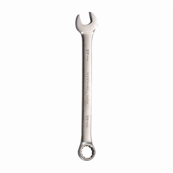 Westward Combination Wrench,26mm,Metric,Satin 54RZ16