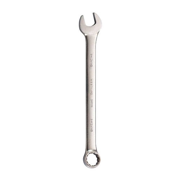 Westward Combination Wrench, 1-13/16", SAE, Satin 54RY98