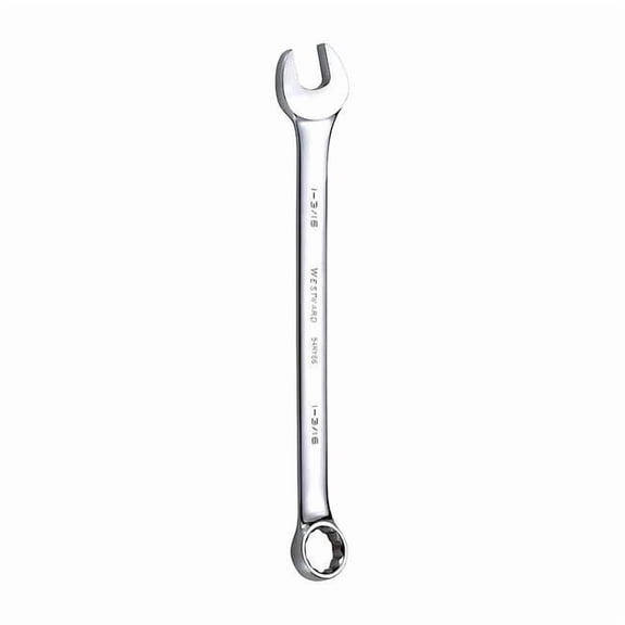 Westward Comb. Wrench,1-3/16",SAE,Full Polish 54RY66