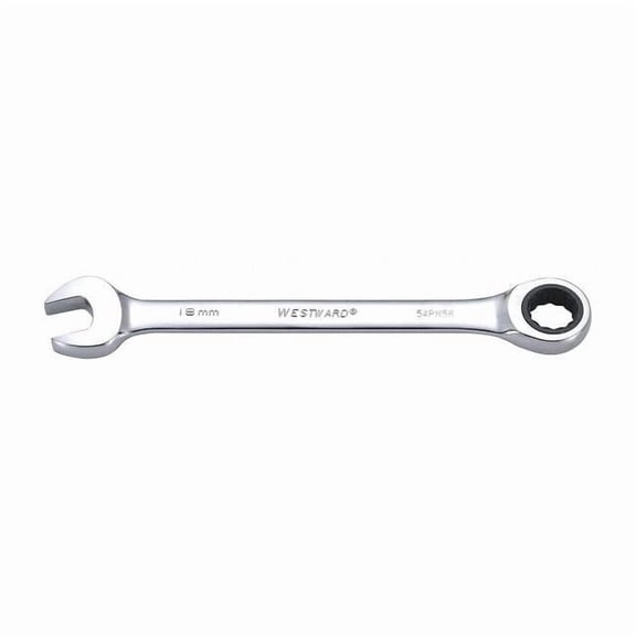 Westward Wrench, Combination, Metric, 9-5/16" L. 54PN58