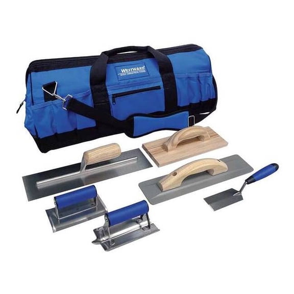 Westward Concrete Apprentice Tool Kit,7 Pc 13A756