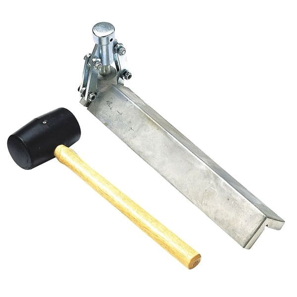 Westward CornerbeadClinchrw/Mallet,Al,Rubber,Wood 13A765