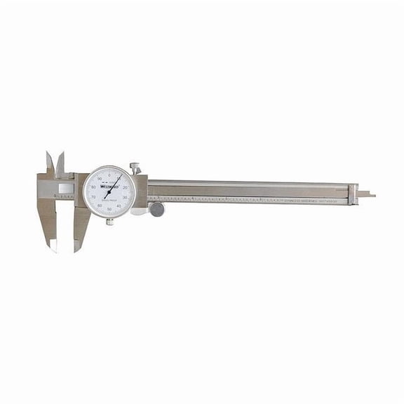 Dial Caliper,0-6 In,1 5/8 In Jaw 4KU74