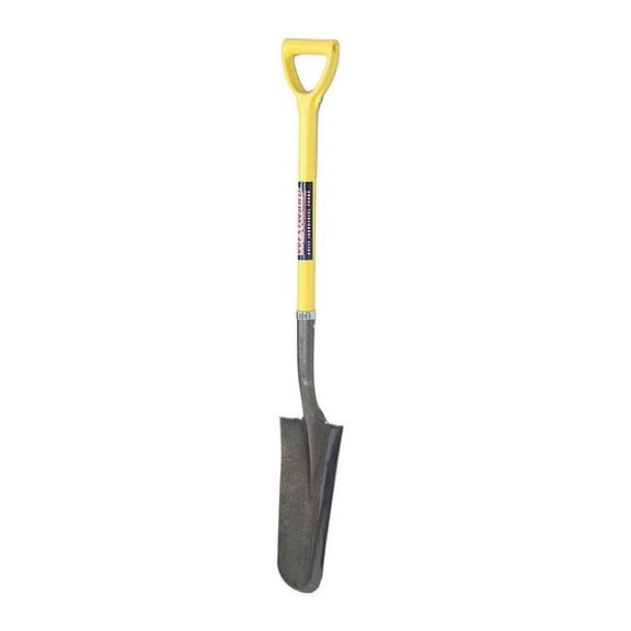 Westward Drain Spade,27 In Handle,5-3/4 In Blade 12V172