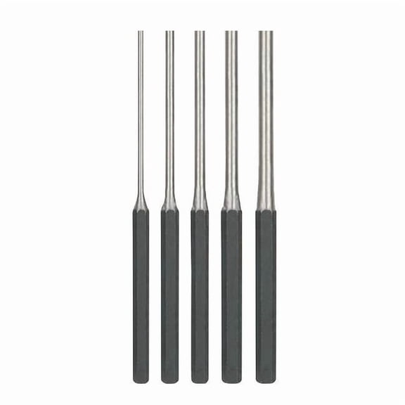 Westward Drive Pin Punch Set,1/8 To 3/8 In,5 Pcs 2AJB1