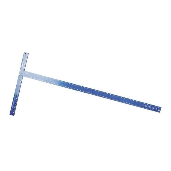 Westward Drywall T-Square,47 7/8",Aluminum 4MRX5