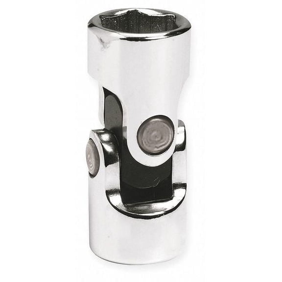 Westward Flex Socket,Steel,Chrome,1" 10E905