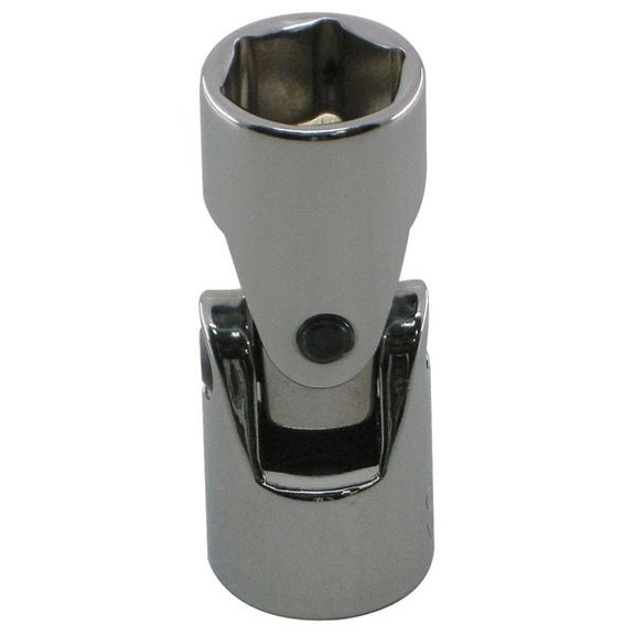 Westward Flex Socket,Steel,Chrome,7/8" 10E202