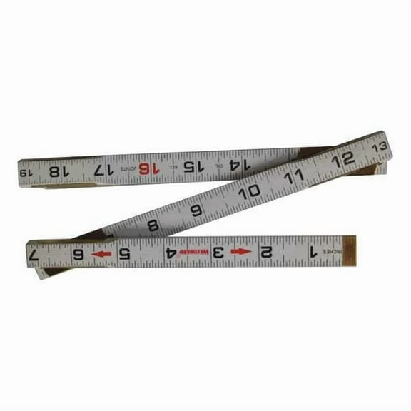 Westward Folding Rule,72 in.,Standard 30PC13