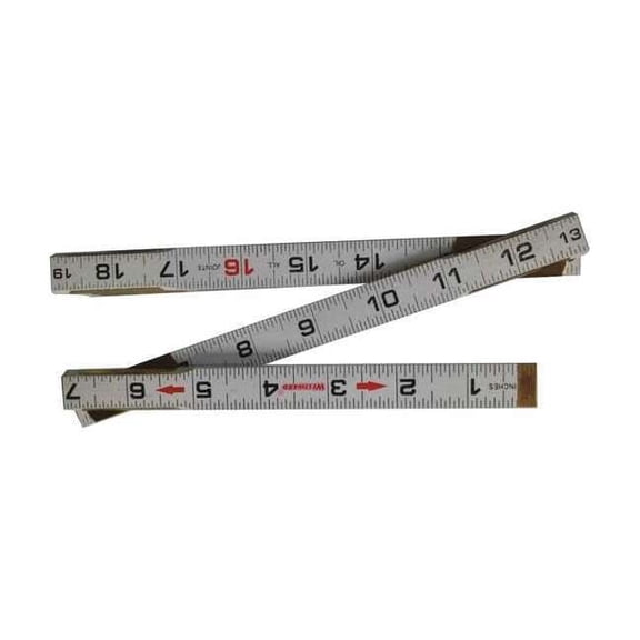 Westward Folding Rule,72 in.,Standard 30PC13