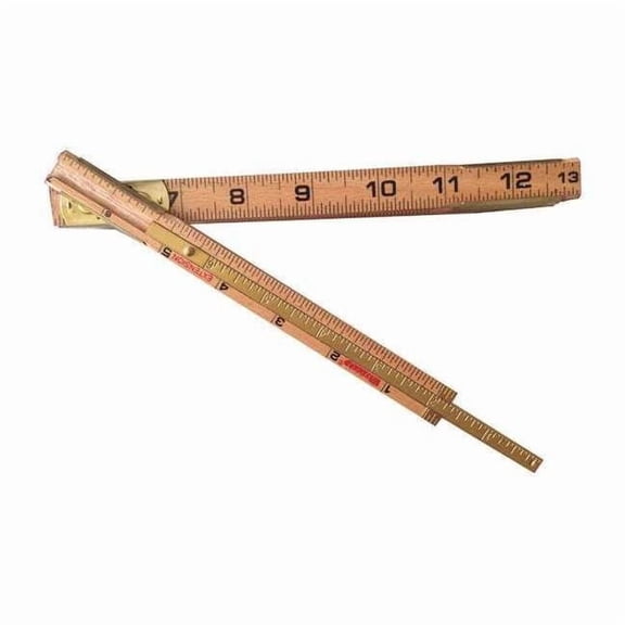 Folding Rule,72 in.,Standard 30PC14