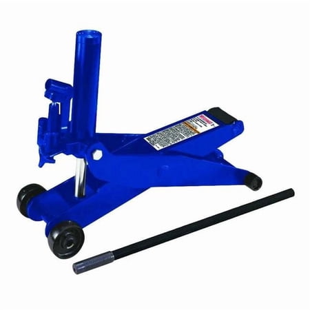 4 Tons Hydraulic Fork Lift Jack 17-1/2" Max. Lifting H., 3" Min. Lifting H 5ML71