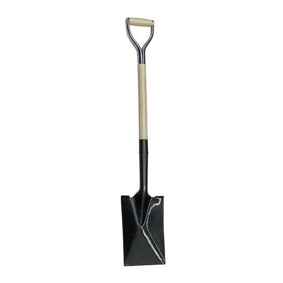 Westward Garden Spade,30 In Handle,6-3/4 In Blade 4LVR9